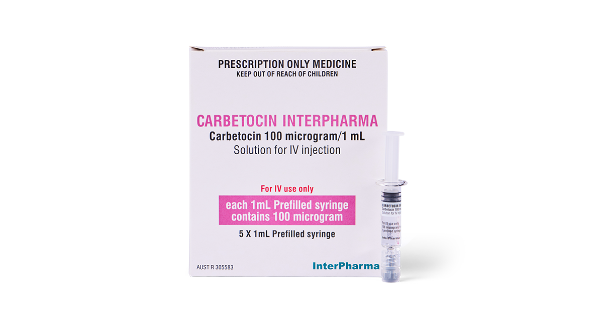 Carbetocin InterPharma product image