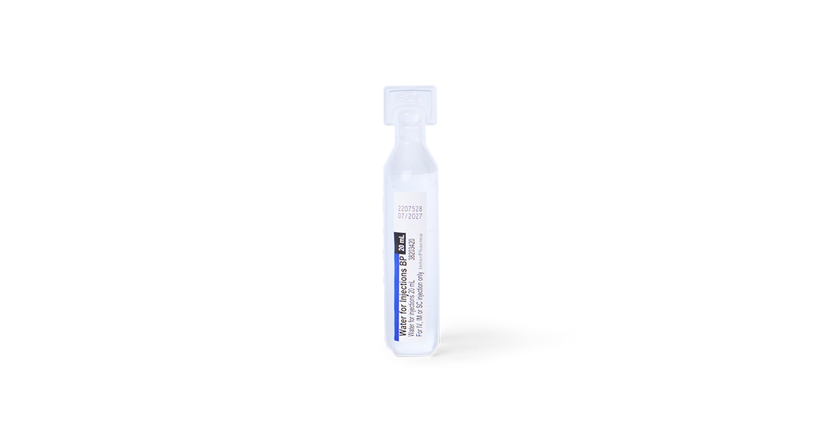 Water for Injections BP 20mL product image